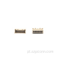 Conector de cabeçalho de pino wafer XA 6P